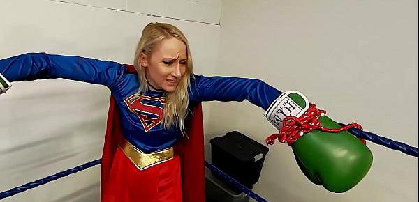  Superheroine Boxing  Ryona